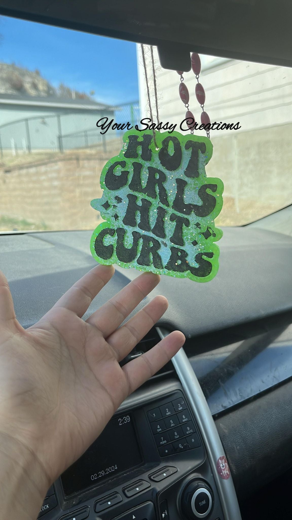 Hot Girls Hit Curbs Freshie