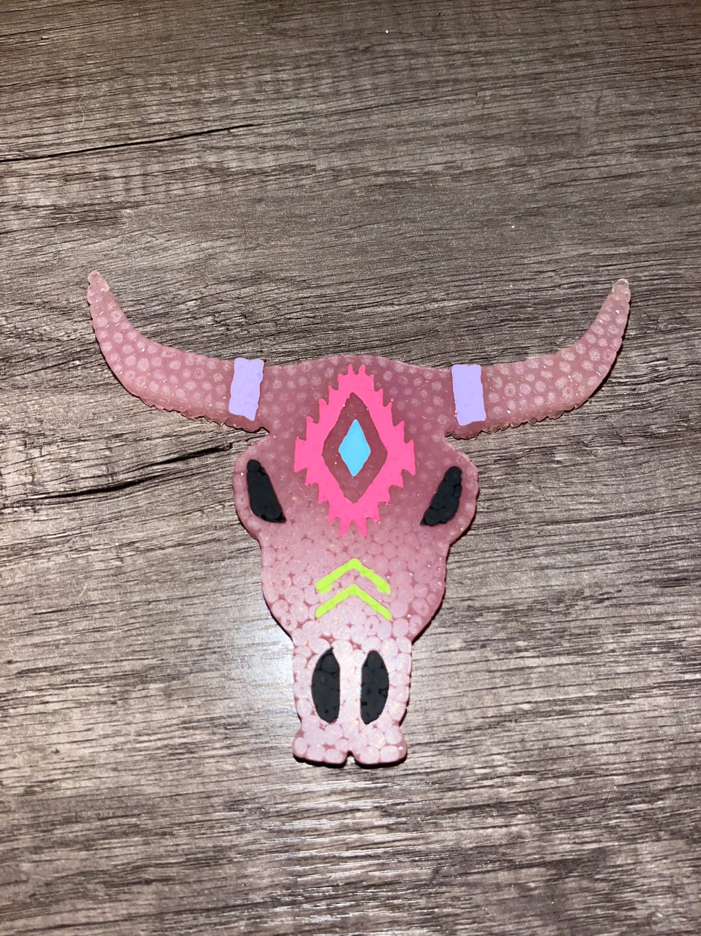 Aztec Bull Skull Freshie