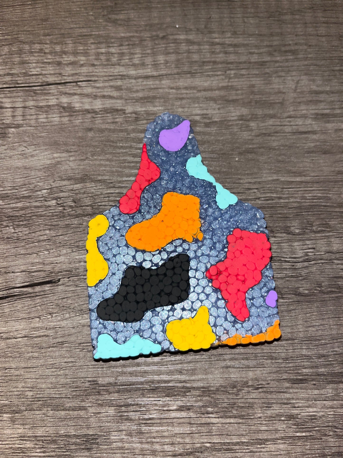 Large Cow Tag Freshie