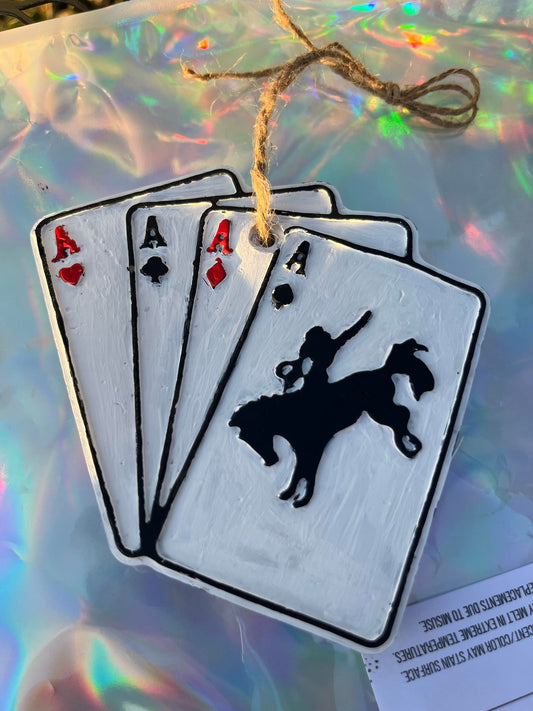 Ace of Cards with Bronc Freshie