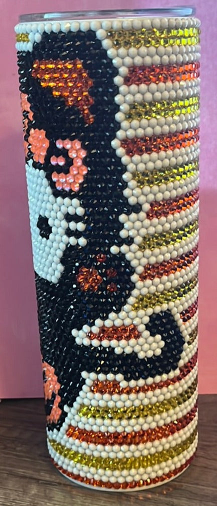 Kitty Rhinestone Tumbler