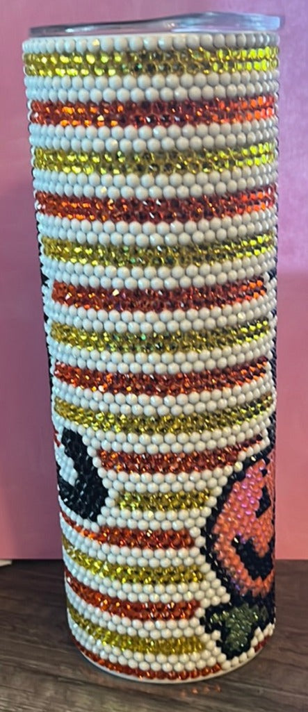 Kitty Rhinestone Tumbler