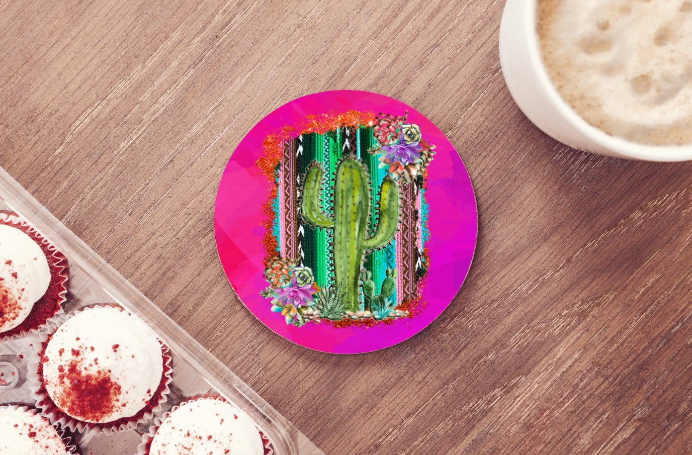 Cactus Home Coasters