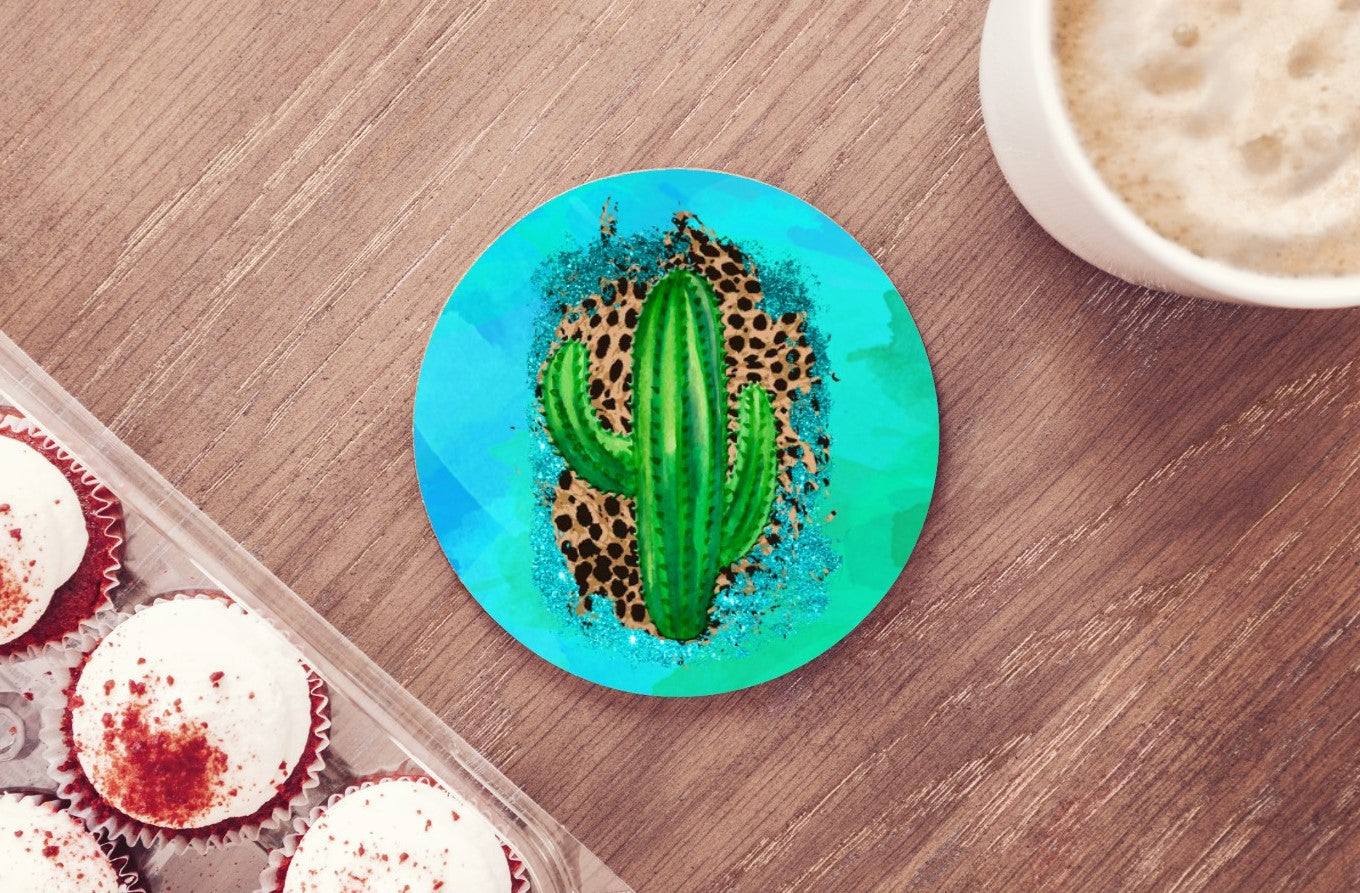 Cactus Home Coasters