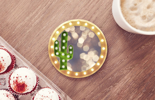 Cactus Home Coasters